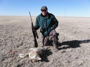 <p>Coyote taken out at the ranch.  12-10-13</p>