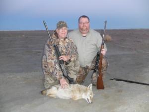 <p>It has been dry and we were hiding in blow dirt but the hunting was great!</p>