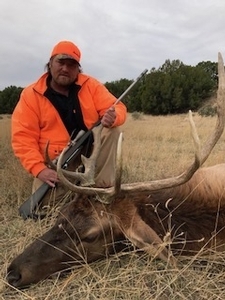 Injured right arm didn't stop this hunter from getting an elk left handed