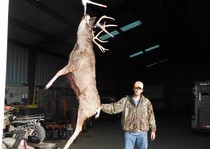 KB and his big mule deer buck. Oct. 27th 2012