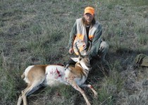 This nice buck was harvested on the second day of rifle season 2012